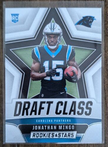 Panini Rookies Stars Draft Class Dc Jonathan Mingo Rc