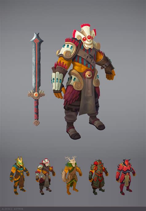 Dota 2 Juggernaut set concept by onitonari on DeviantArt