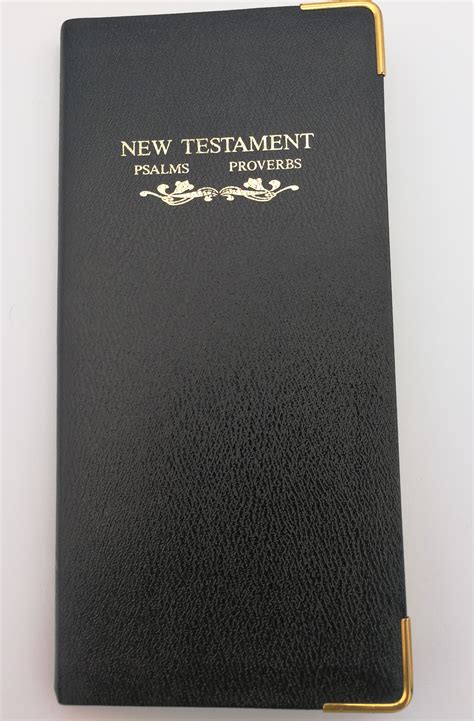 New Testament Psalms And Proverbs Authorized KJV Words Of CHRIST