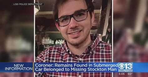 Remains Found In Submerged Car Belonged To Missing Stockton Man Cbs