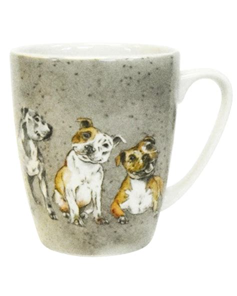 Staffies Couture Companions Queens By Churchill China Oak Mug