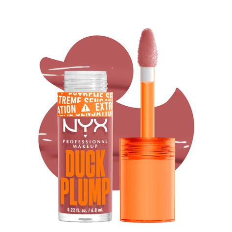 NYX Professional Makeup Duck Plump High Pigment Lip Gloss Nude Swings DPLL03 PinkPanda De