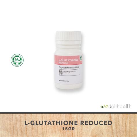 Jual L Glutathione Reduced Gr Halal Shopee Indonesia