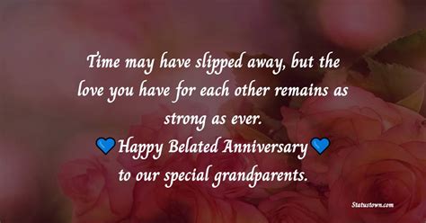 10 Best Belated Anniversary Wishes For Grandparents In January 2025