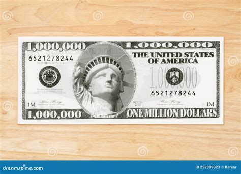 inflation   usa   fake million dollar bill stock image
