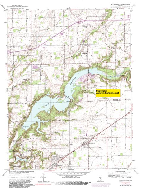 Geist Reservoir Fishing Map Indiana Animated S Photobucket