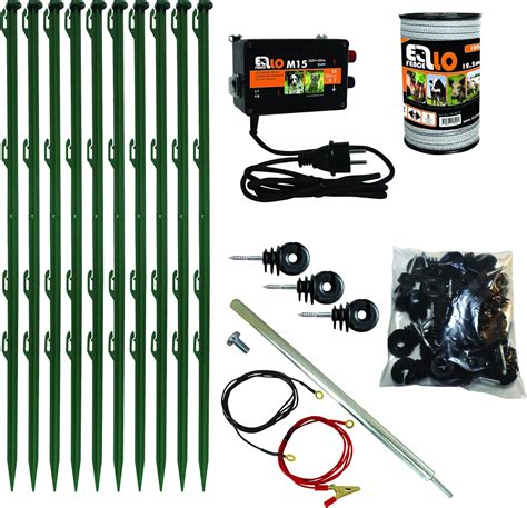 Ellofence Hobby Clôture de pâturage Kit de démarrage Appareil