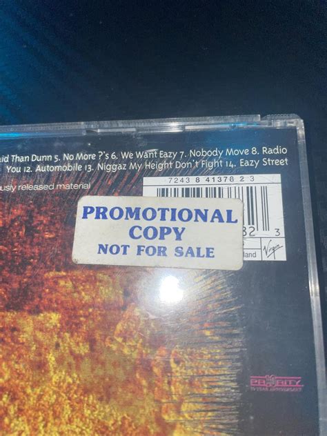 eazy  eternal  rare promotional copy cd rshiphop