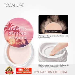 Jual Focallure Flawless Setting Powder Focallure Loose Powder Focallure