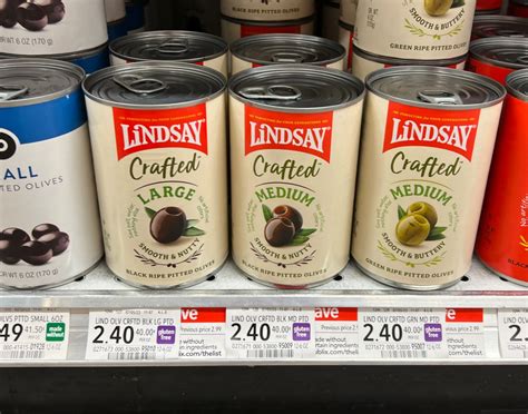 Lindsay Crafted Olives Just 140 Per Can At Publix Iheartpublix