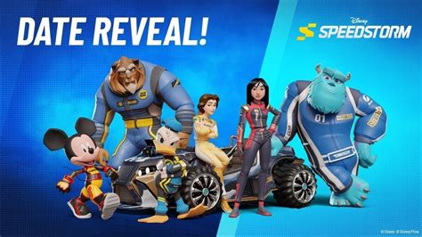 Disney Speedstorm Early Access Release Date Trailer Youtube