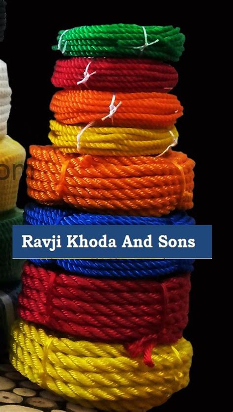 Ravji Khoda And Sons Green HDPE Plastic Rope At Best Price In Rajkot