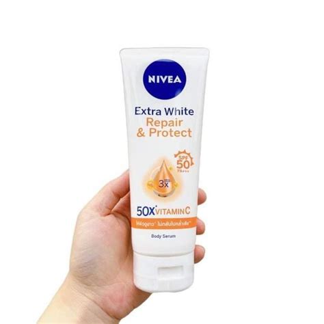 Serum D Ng Th Gi P Ph C H I Ch Ng N Ng Nivea Extra White Repair