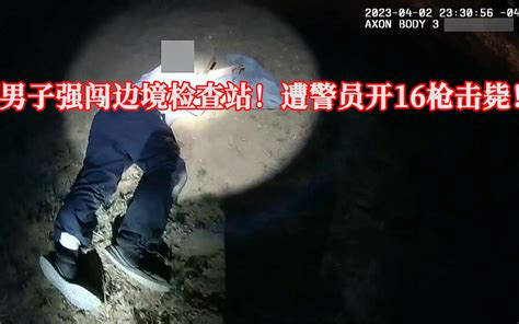 走线男子强闯边境检查站，遭警员开16枪击毙！ep260 细细的蓝线11 细细的蓝线11 哔哩哔哩视频