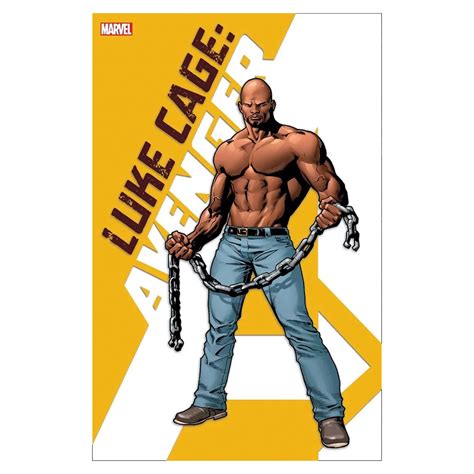 Luke Cage Avenger TPB Robot Negro