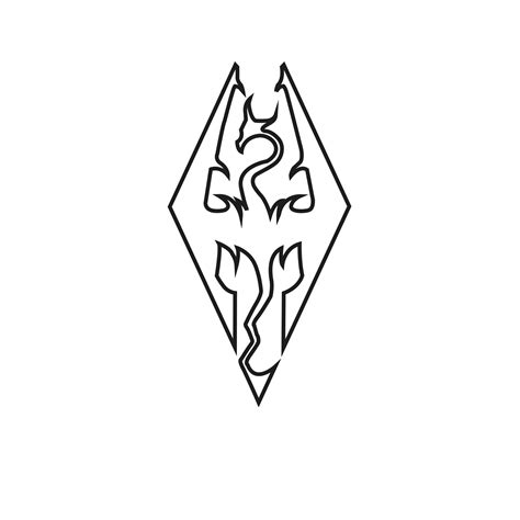 Skyrim Logo Vector