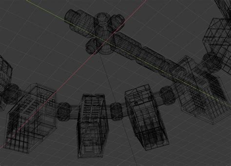 3d Model Spaceship Endurance Interstellar Space Ship Vr Ar Low Poly Cgtrader