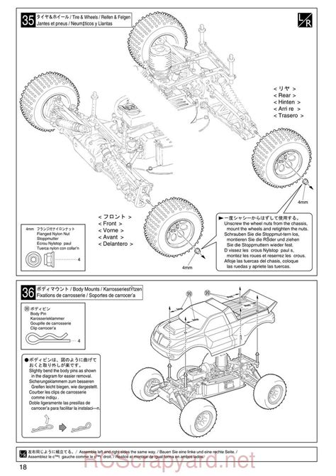 Kyosho Inferno TR15 Stadium Force 31095 Manual RCScrapyard