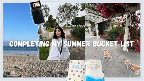 Productive Vlog Completing My Summer Bucket List ☀️🦋 Youtube