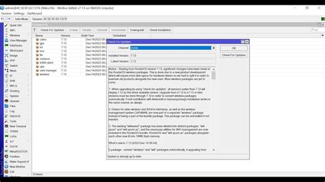 How To Upgrade MikroTik Router OS YouTube