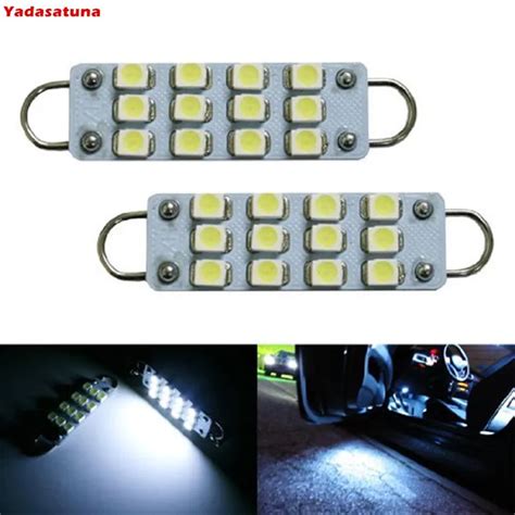 4 Pe As Lote 44mm 12 Smd 3528 Fest O L Mpadas Led Para A Rea