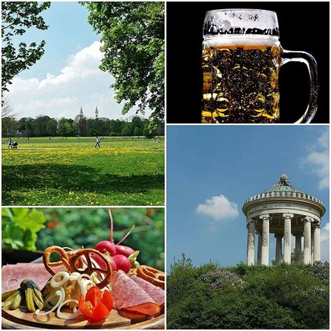 Free Photo English Garden Munich State Capital Bavaria Beer Garden