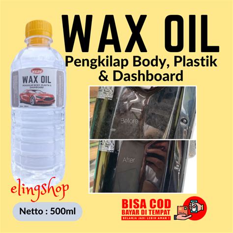 Jual Wax Oil Pengkilap Poles Perawatan Body Bodi Eksterior Mobil Motor