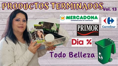 Productos Terminados Mercadona Carrefour Primor Y Dia Todo Belleza