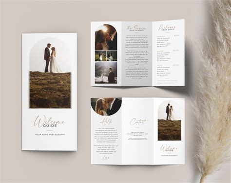 Photography Flyer Template Canva Photoshop Pamphlet Photography