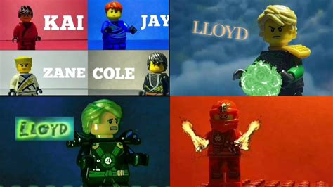 The Ultimate LEGO Ninjago Stop Motion Intro Compilation YouTube