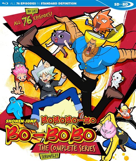 Bobobo Bo Bo Bobo The Complete Series Sdbd Richard Epcar