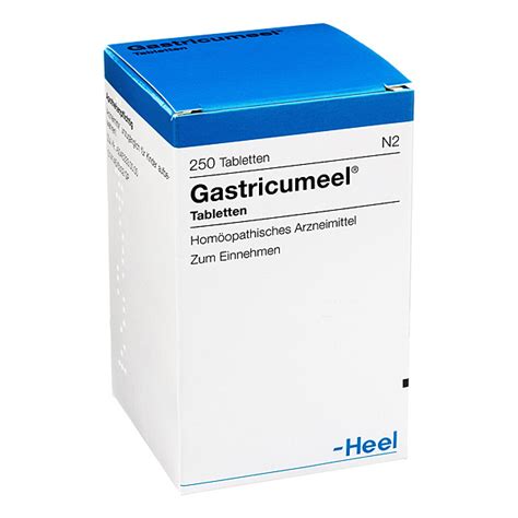 GASTRICUMEEL - CONF. 250 COMPRESSE (Den. Italiana Nux Vomica Heel ...