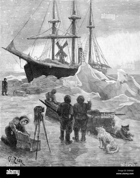 Photographer Photographing The Norwegian Arctic Explorer Fridtjof