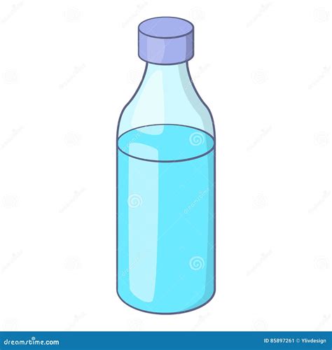 Bottle Icon Cartoon Style Stock Vector Illustration Of Fresh