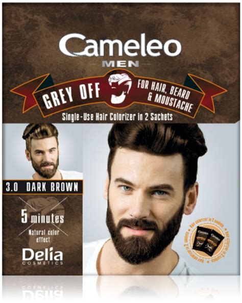 Delia Cosmetics Cameleo Men Teinte Rapide Couvrant Imm Diatement Les