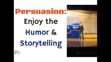 Persuasion Enjoy The Humor And Storytelling Youtube