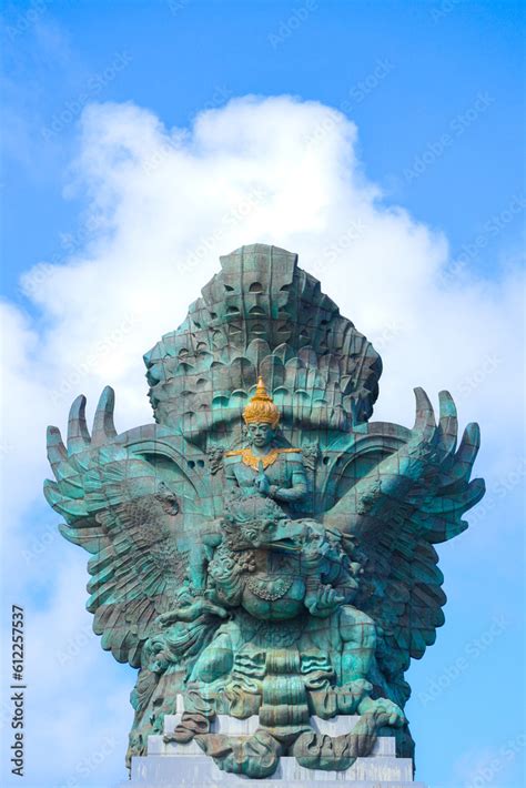 A Portrait Of Garuda Wisnu Kencana Statue An Iconic Cultural Landmark