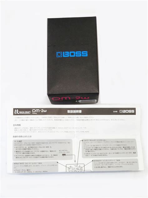 【boss】ボス『ディレイ』dm 2w 技 Waza Craft コンパクトエフェクター 1週間保証【中古】1321077630013