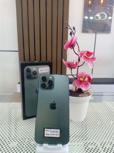 IPhone 13 Pro Max 256gb Green Ibox Fullset Bisa TT Android Atau IPhone