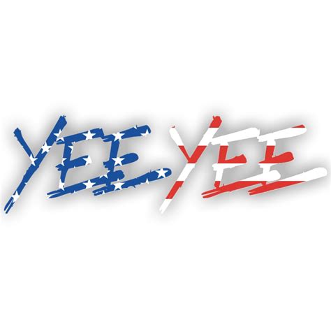 Merica Decal 8 Yee Yee Apparel