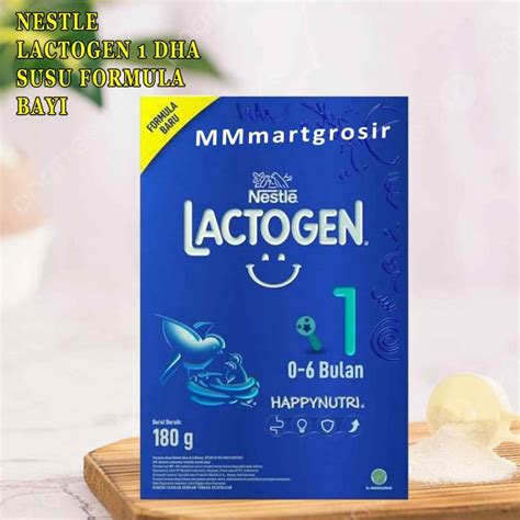 Nestle Lactogen 1 DHA Susu Formula Susu Bayi Susu 180gr Lazada