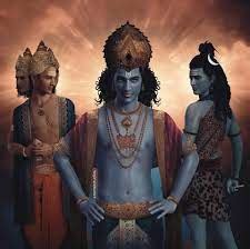 Hindu Trinity Gods Brahma Shiva And Vishnu Templepurohit Your