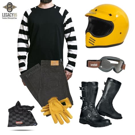 Pin De Legacy85 En Retro Classic Vintage Motorcycle Clothing Legacy