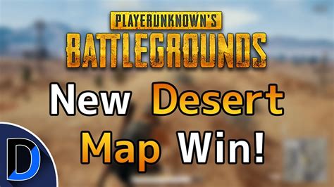 PUBG New Desert Map Miramar First GAME First WIN YouTube