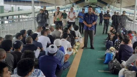 Pakai Bom Ikan 3 Nelayan Malaysia Ditangkap Di Laut Sulawesi