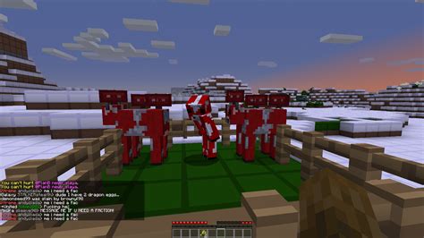 This is our mooshroom farm. : Minecraft