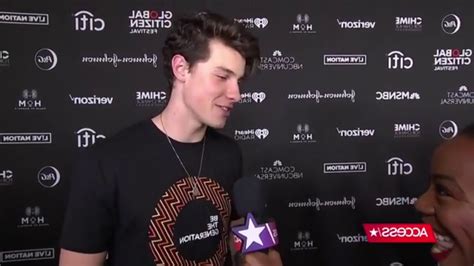 Shawn Mendes Interview With Access At Global Citizen Festival In Ny