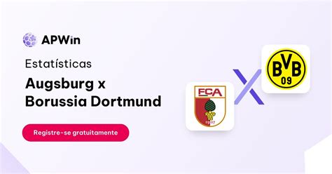 Palpite Augsburg X Borussia Dortmund Bundesliga