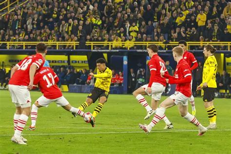 Ldc Le Borussia Dortmund Limine Le Psv Eindhoven En Huiti Me De