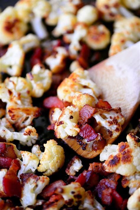 Bacon Roasted Cauliflower The Gunny Sack